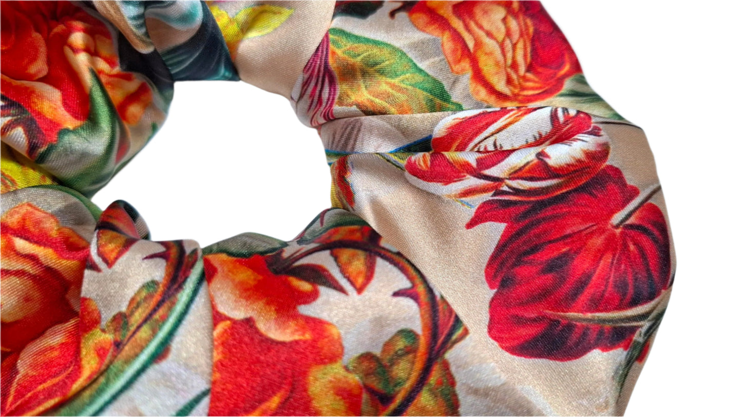 Flora Scrunchie - Plain